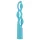 You2Toys Fabulous - ladattava vibraattori 3 moottorilla - sininen
