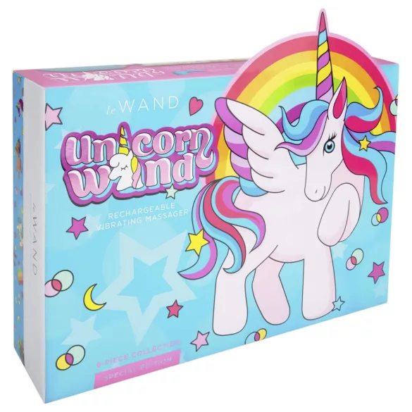 le Wand Unicorn - hieromasauva - sateenkaari - setti