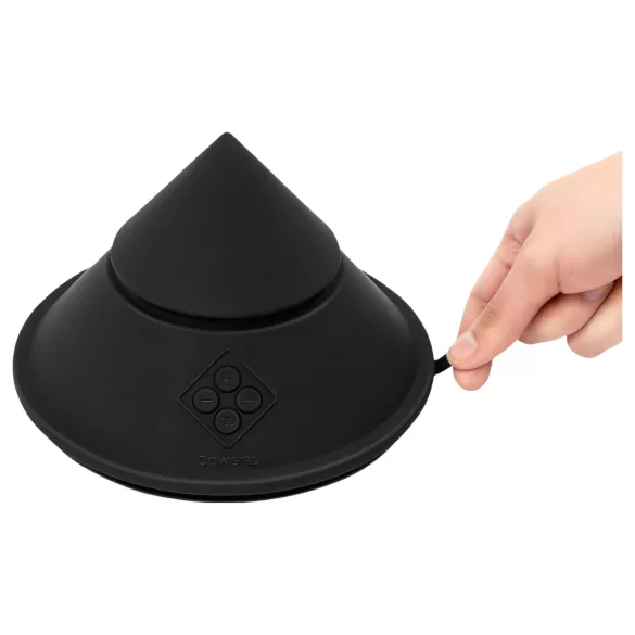 The Cowgirl Cone - älykäs seksikone erilaisilla lisäosilla (musta)