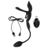 Couples Choice - monikäyttöinen vibraattoripenisholkki - musta