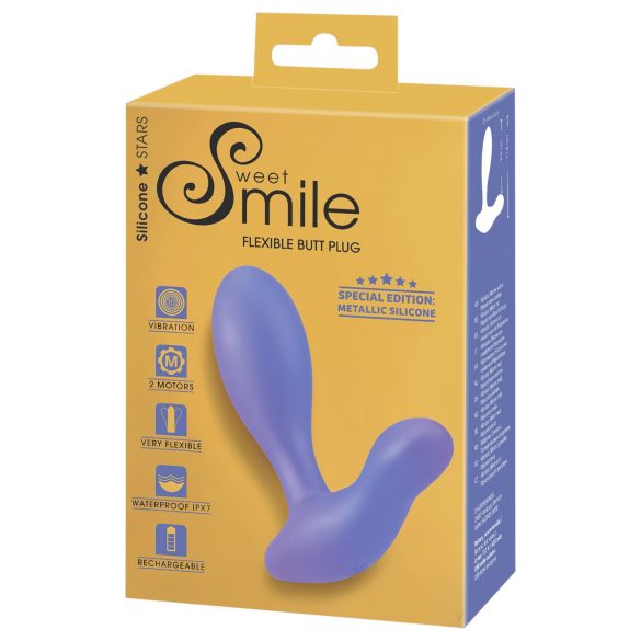 Smile - vibro anustappi - sininen