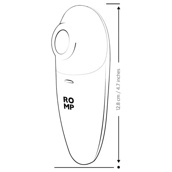 ROMP Switch X - klitoriskiihotin alipaineella - persikka