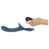 You2Toys - Strap-on Vibraattorisetti (musta-sininen)