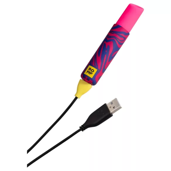 ROMP Lipstick - ladattava klitoriskiihotin - paineaallot - pinkki