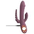 You2Toys - varrellinen vibraattori kolmella varrella - ladattava - lila