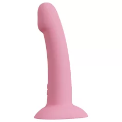 You2Toys - vibratori sydänkoristeella - pinkki