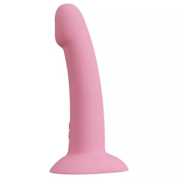 You2Toys - vibratori sydänkoristeella - pinkki