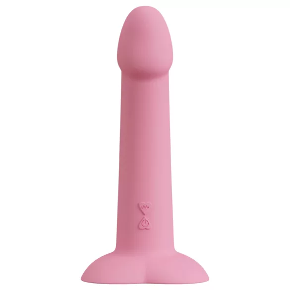 You2Toys - vibratori sydänkoristeella - pinkki