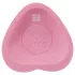 You2Toys - vibratori sydänkoristeella - pinkki