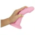You2Toys - vibratori sydänkoristeella - pinkki