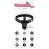 You2Toys - strap-on vibraattori setti - punainen