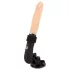 You2Toys - työntävä vibrator kone kaukosäätimellä - luonnollinen