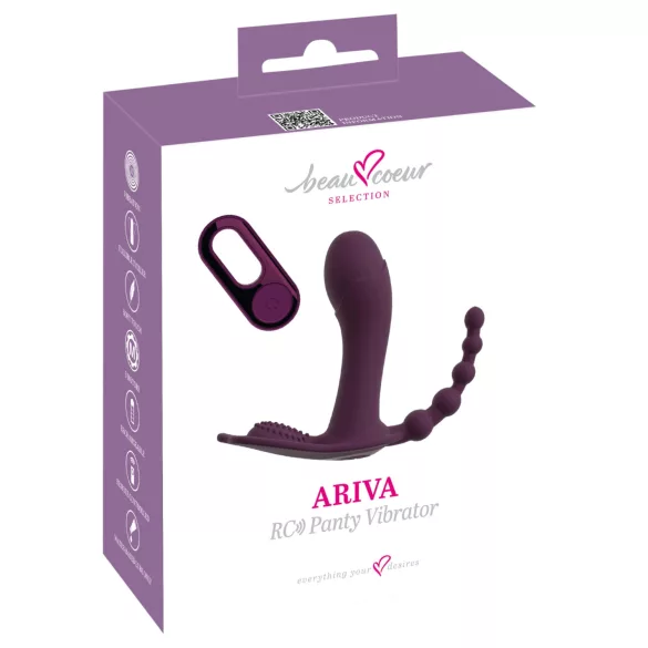 Beau Coeur Ariva - 3-in-1 alusasuvibraattori - liila
