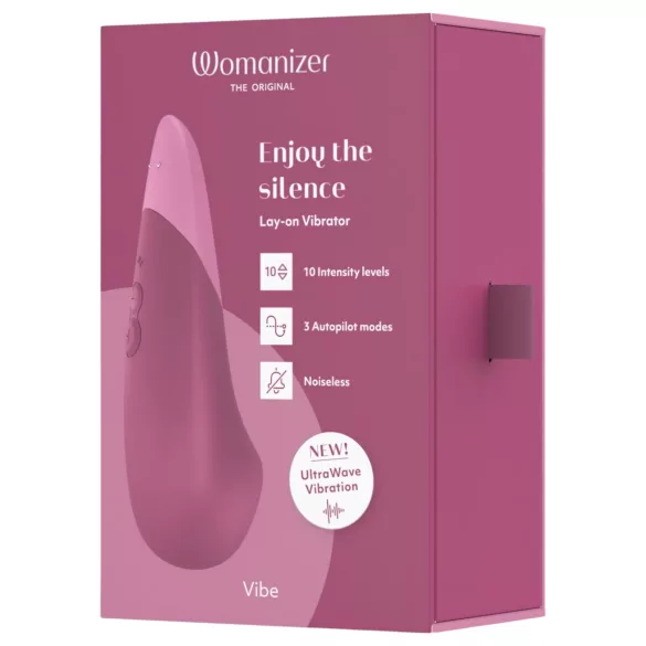Womanizer Vibe - klitoriskiihotin vibraattori - pinkki
