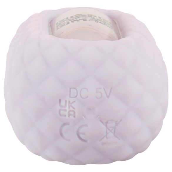 Beau Coeur Celoro - minivibraattori - hierova pää - silikoni - lila