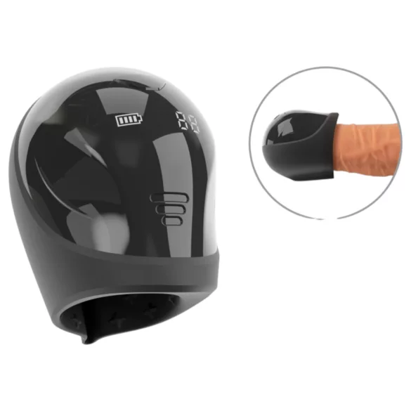 Rebel - vedenkestävä terskavibraattori - musta