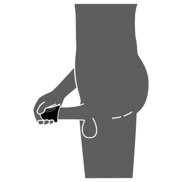 Rebel - vedenkestävä terskavibraattori - musta