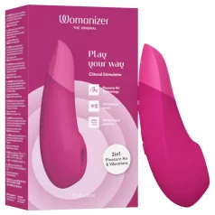   Womanizer Enhance - ilmakuvioiva klitoriskiihotin (vaaleanpunainen)