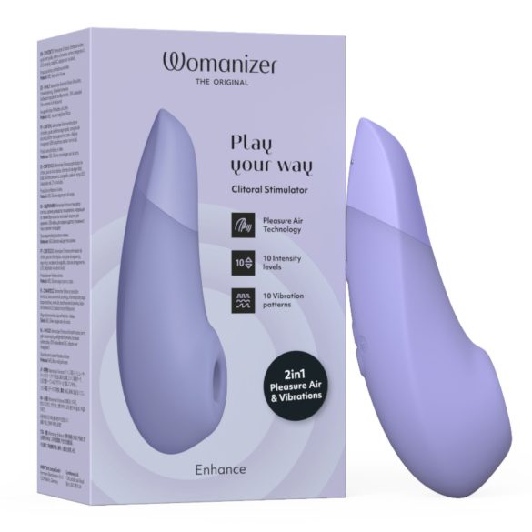 Womanizer Enhance - ilmavirta klitorisstimulaattori (lila)