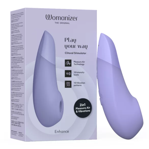 Womanizer Enhance - ilmapulssiklitoriskiihotin (violetti)
