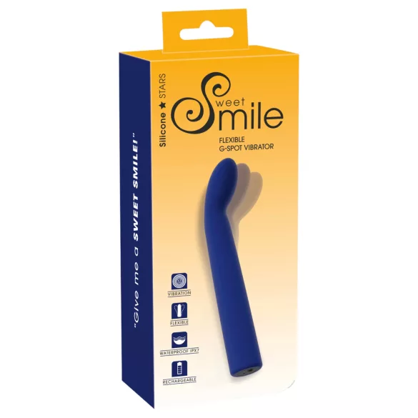 Smile - G-piste vibraattori - taivutettava - sininen