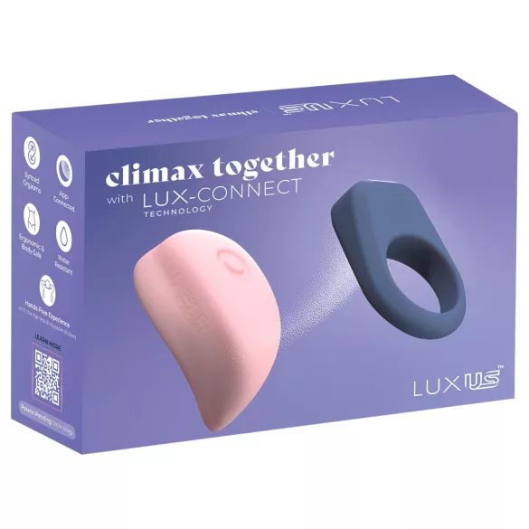 LUXUS Climax Together by Kiiroo - magneettinen, sovelluksella ohjattava parivibraattorisetti