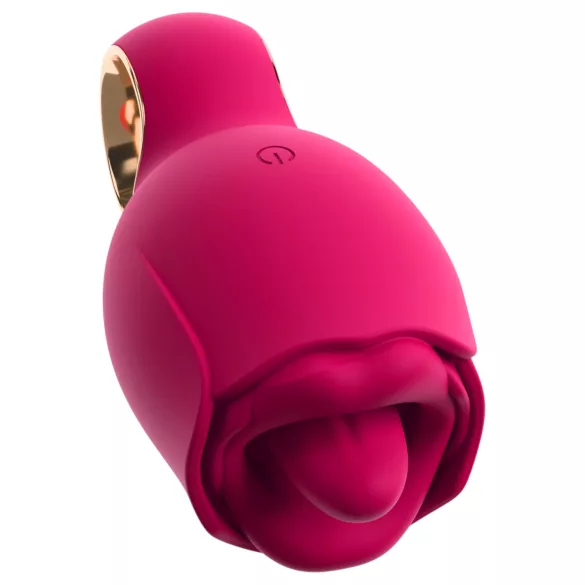 You2Toys Oral Fun - kielellinen klitoriskiihotin vibraattori (vaaleanpunainen)