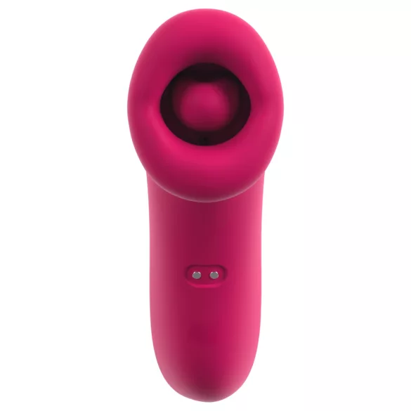 You2Toys Oral Fun - imevä ja nuoleva klitoriskiihotin (vaaleanpunainen)