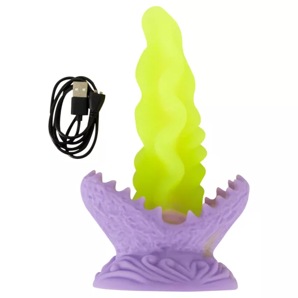 Beasty Cocks - Dildo - Valoa hohtava - Vihreä