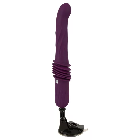You2Toys - kauko-ohjattava lämmitettävä työntävä vibraattori (violetti)