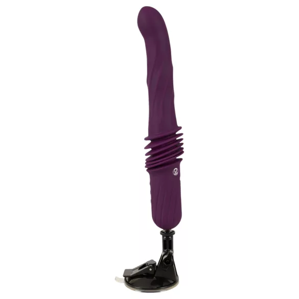 You2Toys - kauko-ohjattava lämmitettävä työntävä vibraattori (violetti)