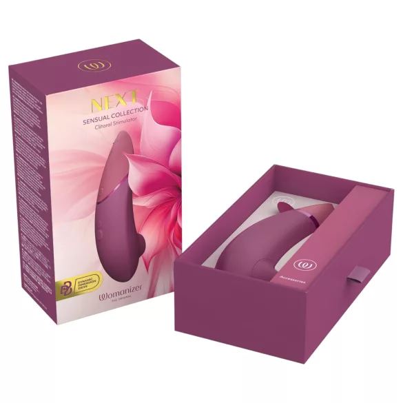 Womanizer Next - klitoriskiihotin - ilmanpaineaallot - ladattava - pinkki