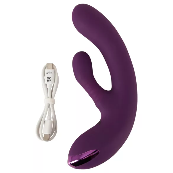 Javida - pupullinen G-piste- ja klitoriskiihotin (violetti)