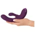 Javida - pupullinen G-piste- ja klitoriskiihotin (violetti)