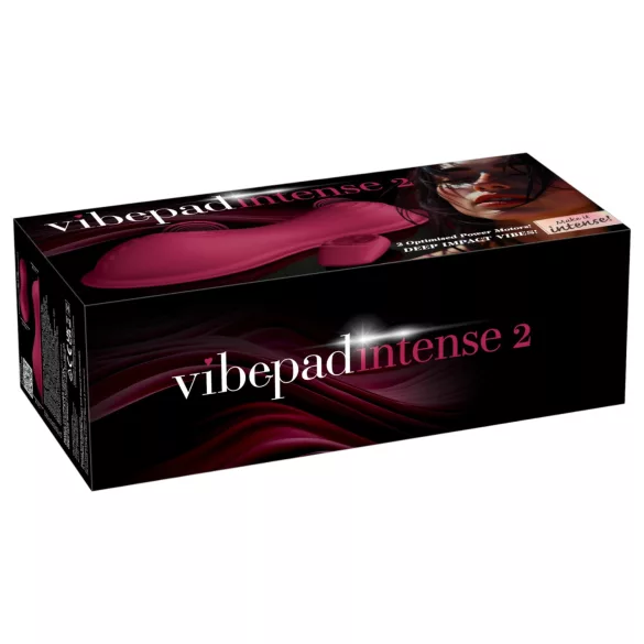 Vibepad Intense 2 - kaukosäätimellä varustettu värisevä tyyny (punainen)