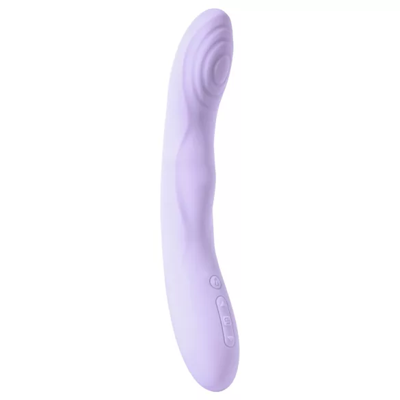 Svakom Selena - lämpiävä, työntävä G-pistevibraattori (violetti)