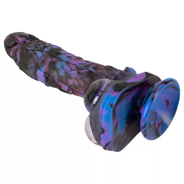 Beasty Cocks Firefly Fantasies - lämmittävä työntövibraattori (sininen) - 23,4 cm