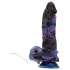 Beasty Cocks Firefly Fantasies - lämmittävä työntövibraattori (sininen) - 23,4 cm