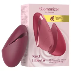   Womanizer Next Liberty - paineaaltotekniikalla toimiva klitoriskiihotin (punainen)