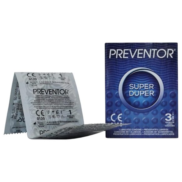 Preventor – Premium Kondomi (3 kpl)