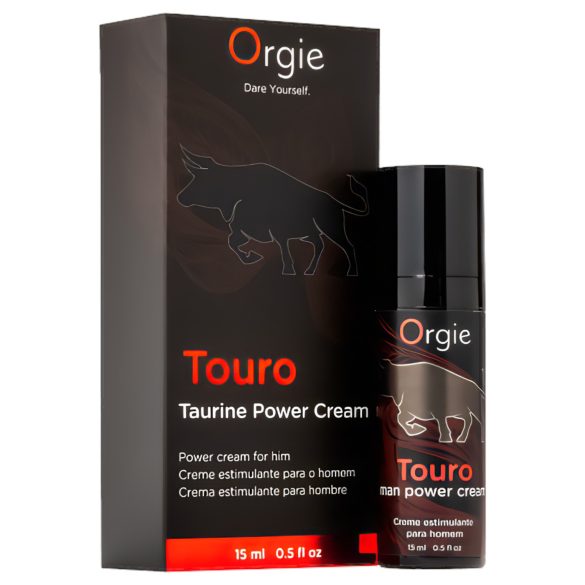 Orgie Touro Power - erektiota tehostava voide (15 ml)