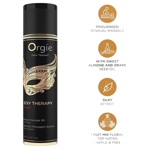 Orgie Amor - hierontaöljy - aistillinen - 200ml