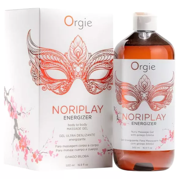 Orgie Noriplay Energizer - NURU hierontageeli - virkistävä - 500ml