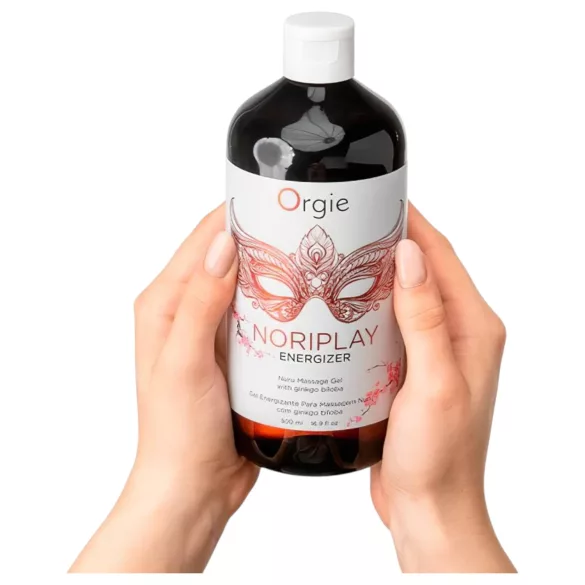 Orgie Noriplay Energizer - NURU hierontageeli - virkistävä - 500ml