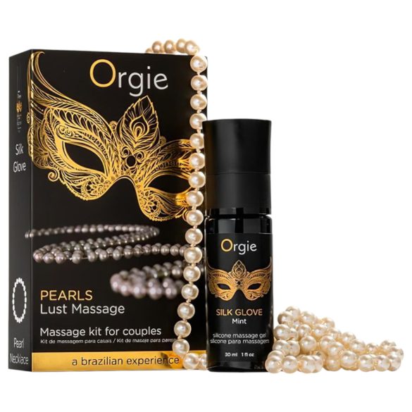 Orgie Pearls Lust - helminauha ja hierontageeli 30ml