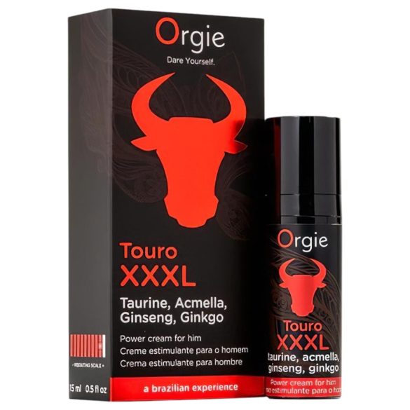 Orgie Touro XXXL - erektion tehostaja - voide - 15ml