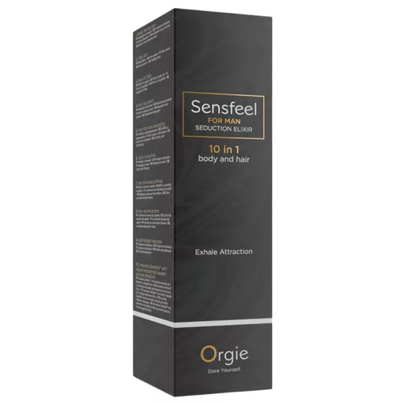 Sensfeel - feromonihiuksia ja vartaloa hoitava voide miehille - 100ml