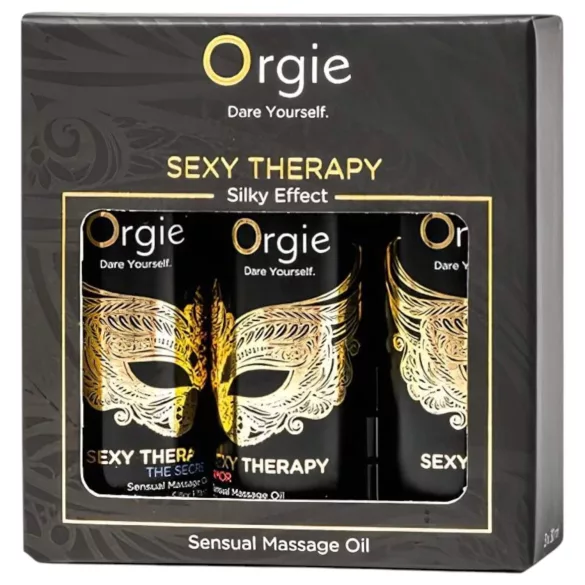 Orgie - hierontaöljysetti - 3 eri tuoksua - 3x30ml