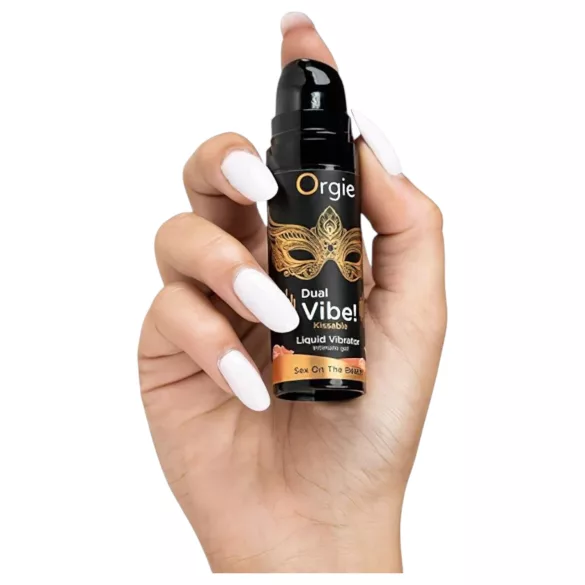 Orgie Dual Vibe - unisex nestemäinen vibraattori - Sex on the Beach (15 ml)