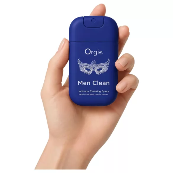 Orgie Men Clean - intiimialueiden puhdistus- ja raikastussuihke miehille (30 ml)